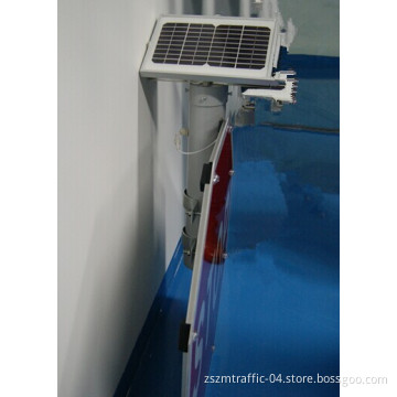 Newest Thin LED Solar Powered Traffic Sign Lights;